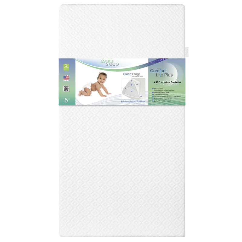 Standard Crib/Toddler Rectangle Mattress