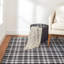 Tapis noir lavable à la machine Houston-71935164