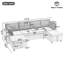 Canapé-lit modulaire, chaises de rangement doubles et ports USB-1579767860