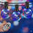 30 ft 30-Bulb Color Changing Outdoor Globe String Lights Shatterproof, Low-Voltage LED Party Patio Lighting