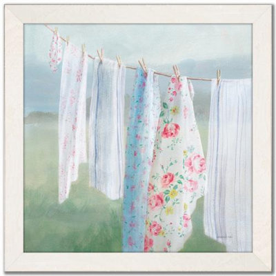 Laundry Day I, art mural encadré