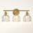3 - Light Dimmable Bathroom Vanity Light With Tulip-Shaped Glass Shade-724852407-724852393-724852396
