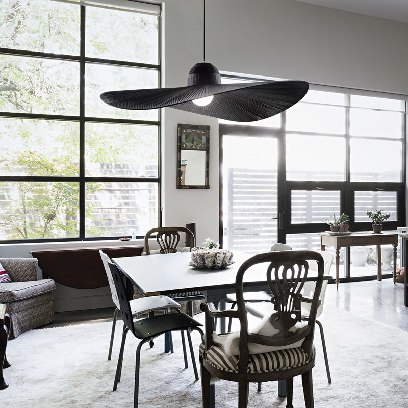 Madame 1 - Light Unique/Statement Pendant, Black