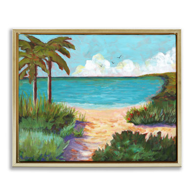 Favorite Beach Cove Floating Frame, design by Christine Reichow