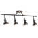 Roupen 4 -Light Fixed Track Track Kit with Dimmable and Adjustable Head