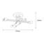 Paulie 8 - Light Sputnik Chandelier-424523100