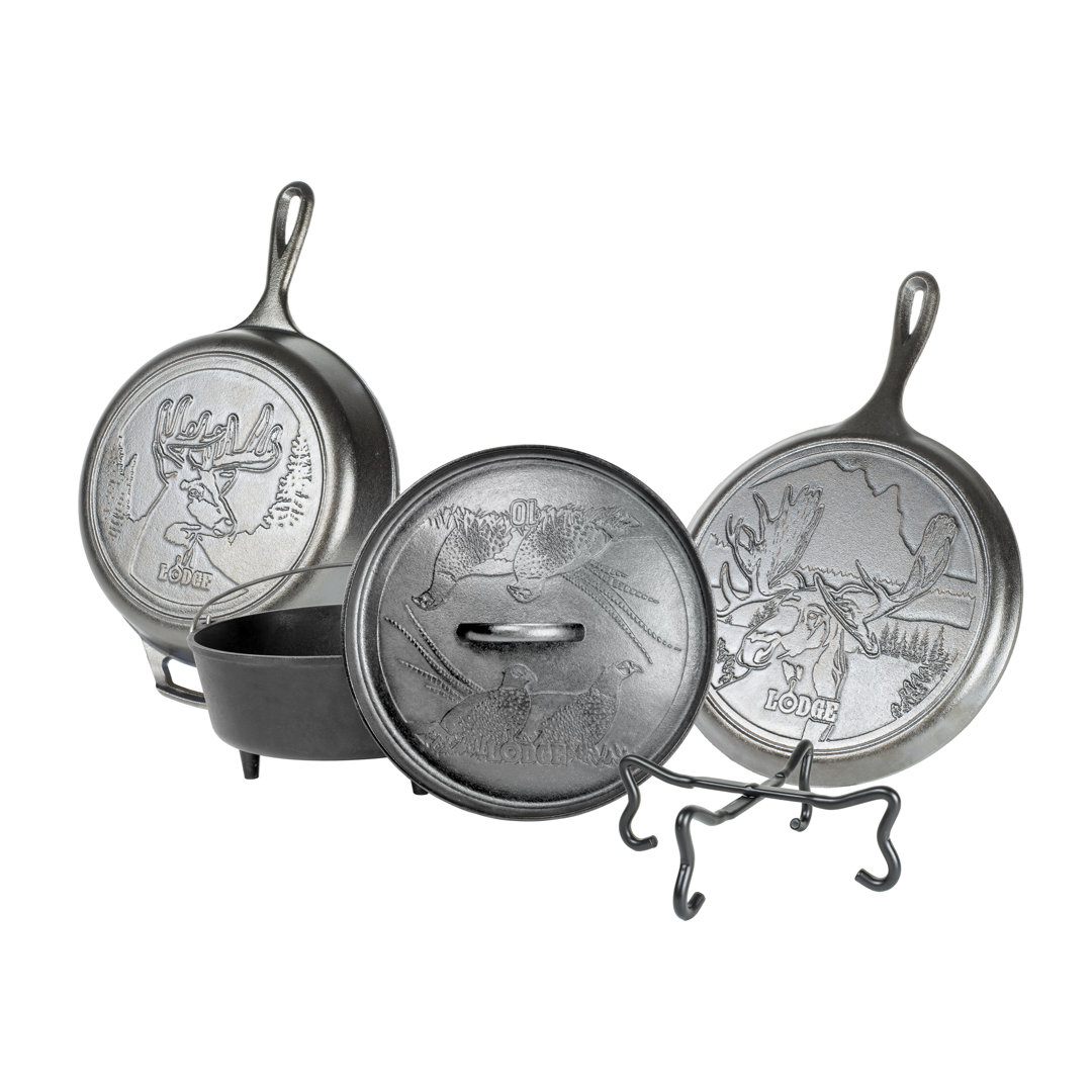 Lodge Wildlife 5 Piece Cookware Set Lodge
