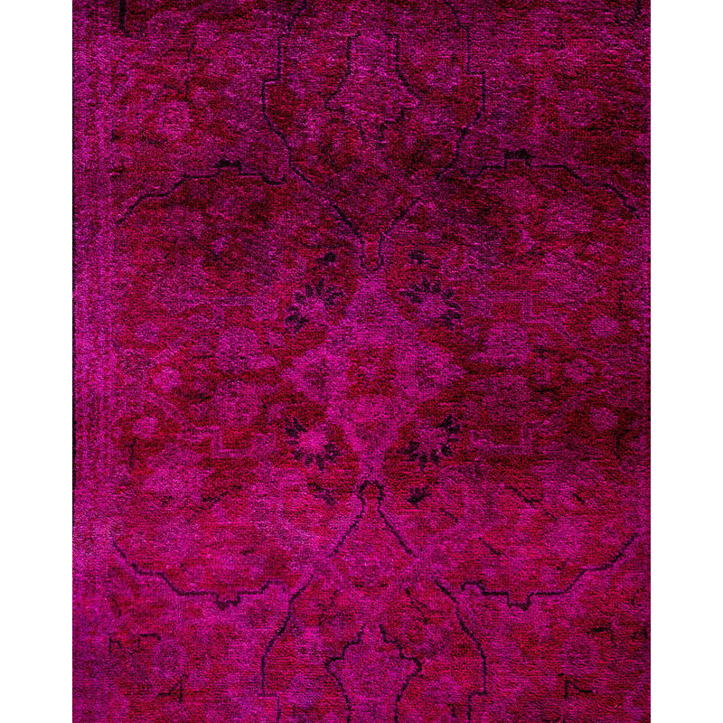 Fine Vibrance One-of-a-Kind 2' 7" X 11' 10" Hand Knotted Area Rug