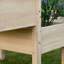 Lit de jardin surélevé en bois 3 pi x 3 pi Frasher-1964901806-1986220876