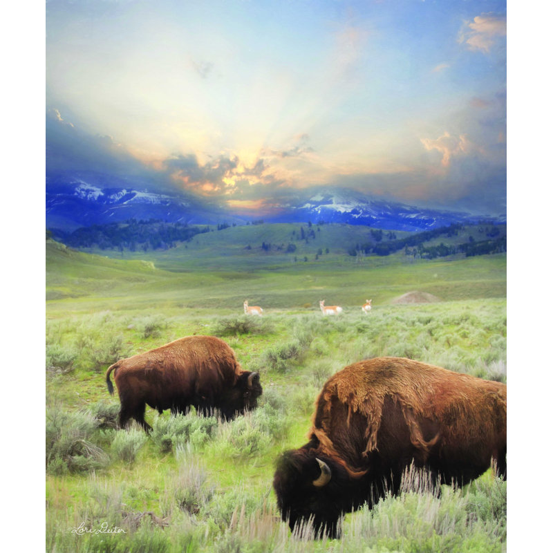 " Great American West ", 16" H x 12" W