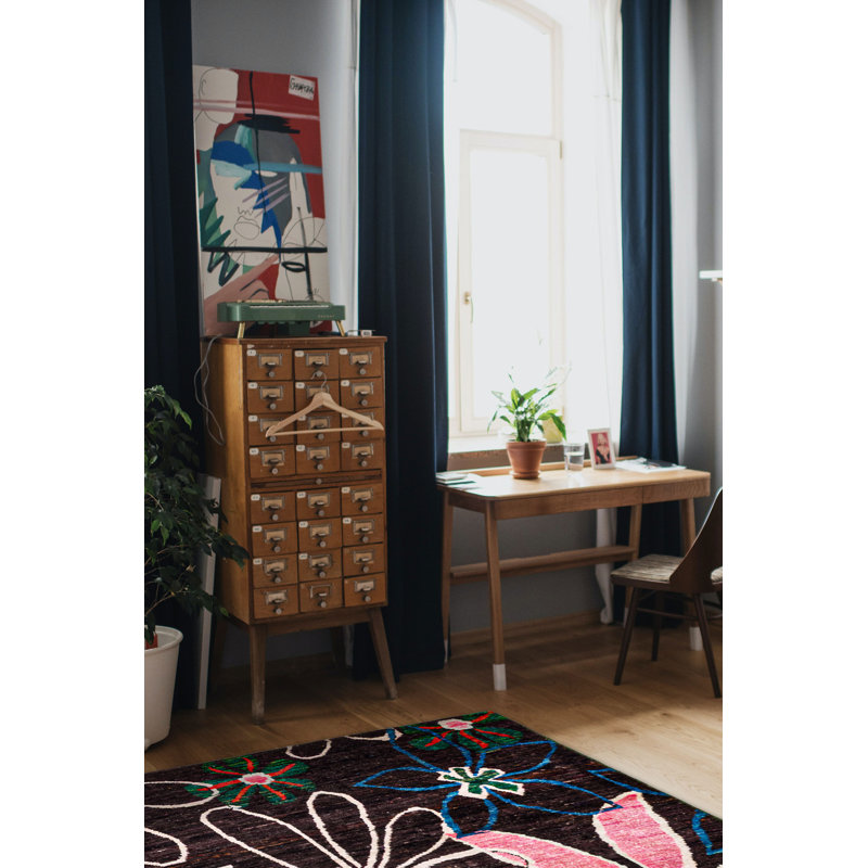 Tapis brun Opulence 4 pi 10 po x 6 pi 8 po