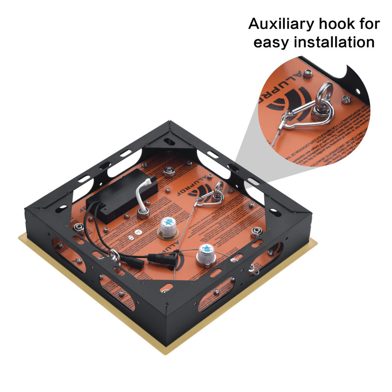 All-In-One Kit with Rough in-Valve, Brushed Gold