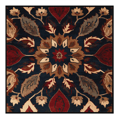  Tapis lavable persan melon