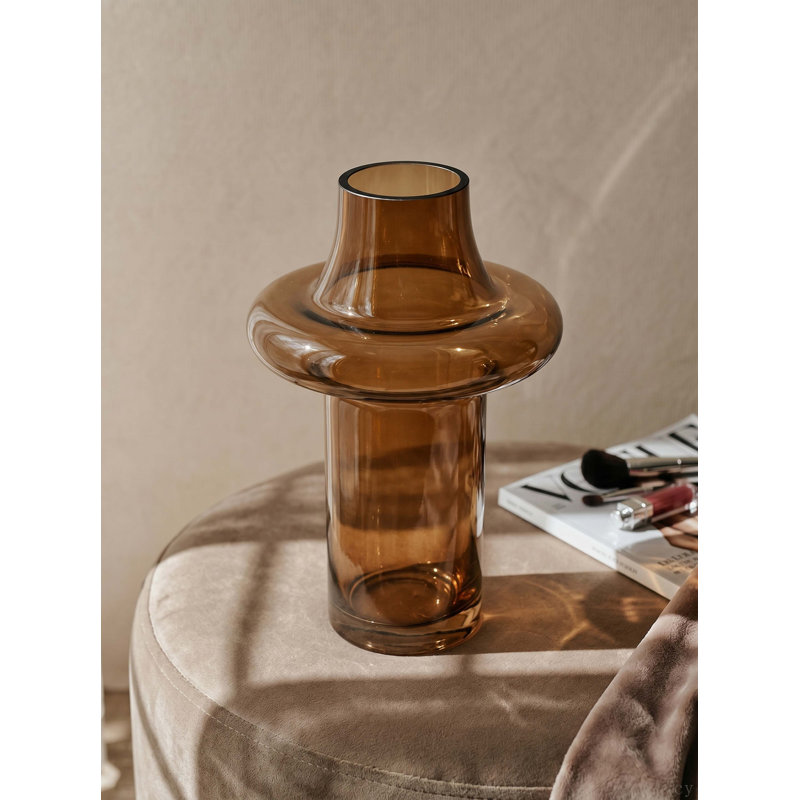 7.9x11.4"H Medieval Style Glass Vase,Large