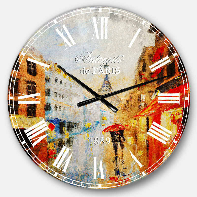 Horloge murale sensuelle Swigart, Grand