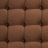 Maven Lane Mesa Square Upholstered Coffee Table In Aged Brown With Clay Brown Fabric-117316563