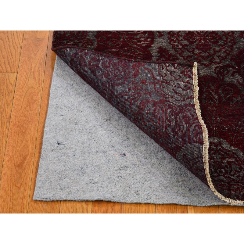 Tapis oriental bourgogne rouge en laine noué à la main 3 pi 2 po x 5 pi 7 po 4FE0A31154BD499B8643238BE1A1FBE0