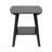 Tiered Rectangle Side Table with Storage