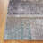 Kusinet Brushed Patchwork Distressed Abstract Modern Machine Washable Indoor Runner Rug-1773679584