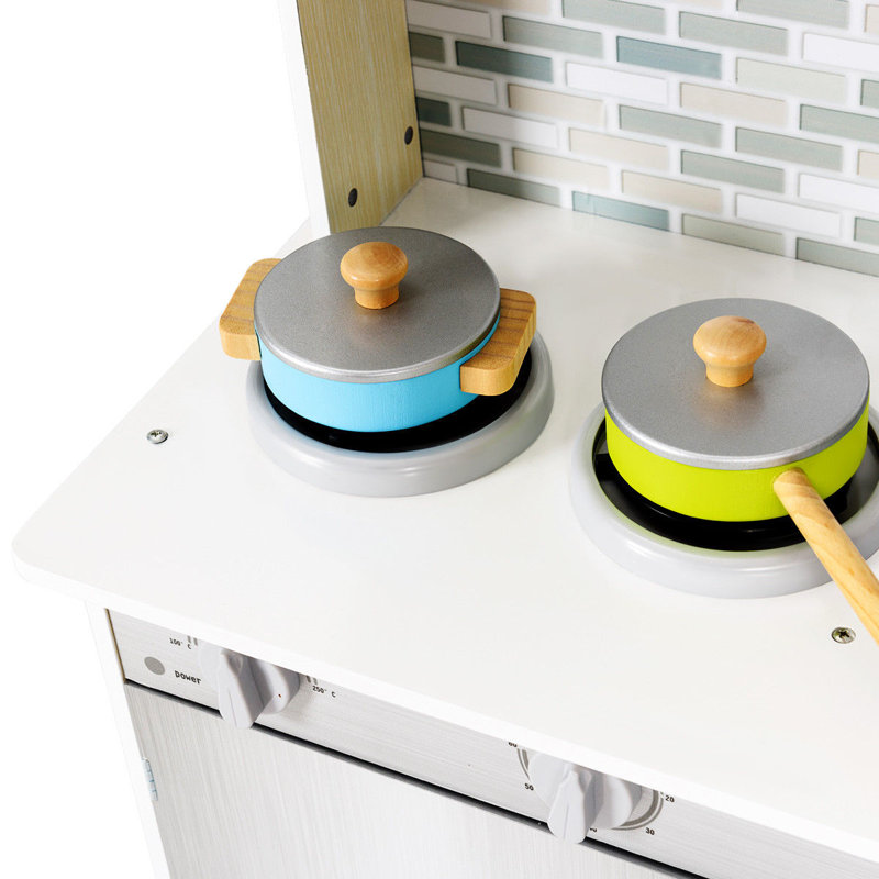 Topbuy Kids Cooking Pretend Kitchen Toy Play Set for Toddler