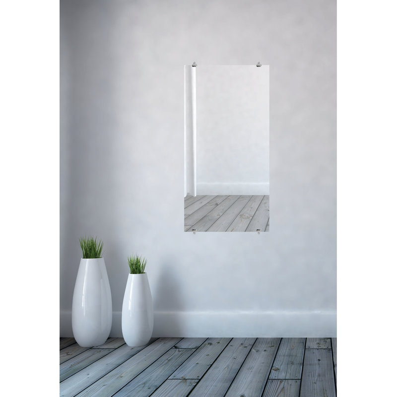 Zarrea Flat Wall Mirror, 26" x 50"