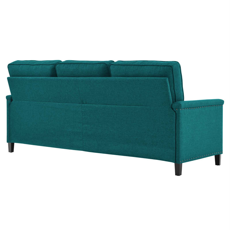 Canapé modulaire Ashton, Polyester bleu sarcelle