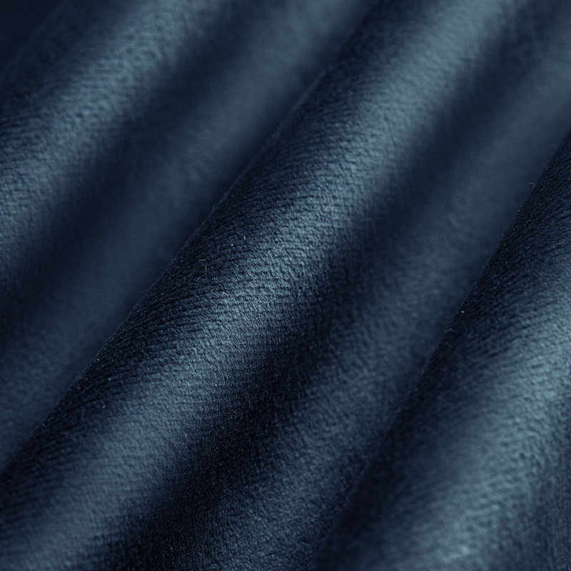 Canapé modulaire en chenille Seybert, Velours bleu