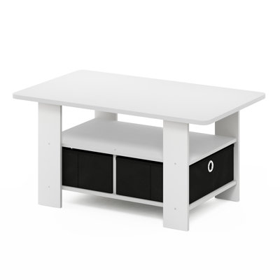 Kenton Coffee Table with Bin Drawer