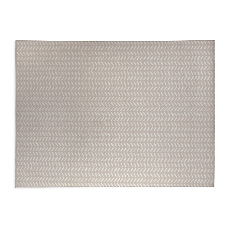 Tapis de bureau léger Dream Splat, L 3 pi x L 2 pi, Taupe