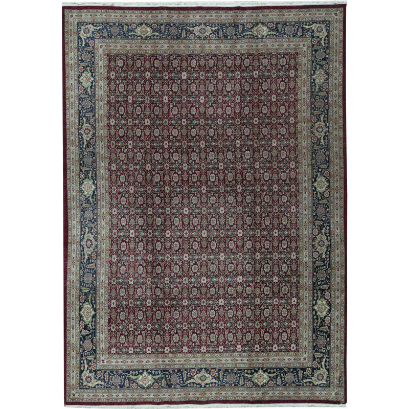 Manchuria Wool Oriental Area Rug, Rectangle 8'9" x 11'9"