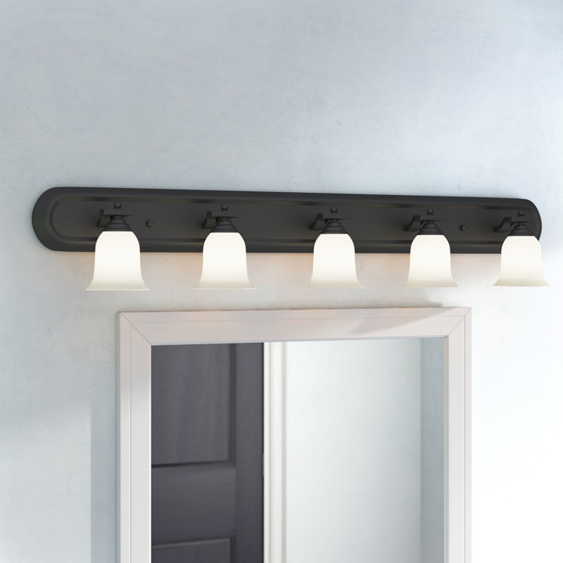 Gerth 5 - Light Dimmable Vanity Light, Matte Black
