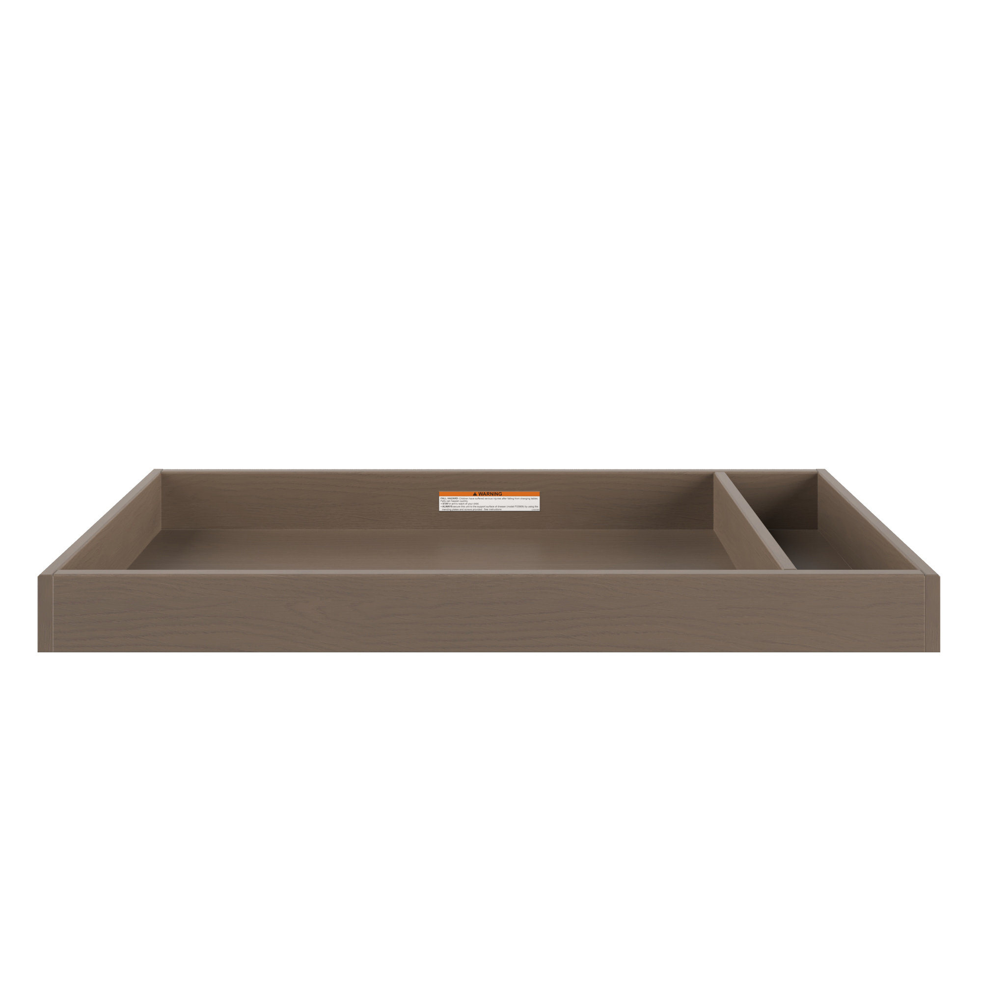 Universal Changing Table Topper, Dusty Heather