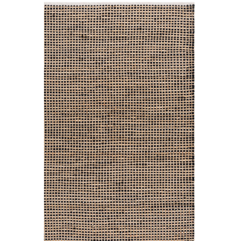 Cape Cod Hand Loomed Cotton;Jute/Sisal Solid Color Rug, Rectangle 8' x 10'