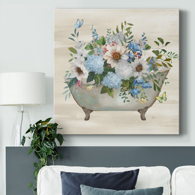 Toile tendue Blooming Bath II-Gallery