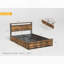 Bed Frame with 8 Storage Drawers, LED Headboard with Charging Station-1792314127-1792314126