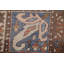 Tapis antique de style perse Bakhtiari noué à la main 7 x 9