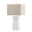Lampe de table en résine Ardra, 24 pouces