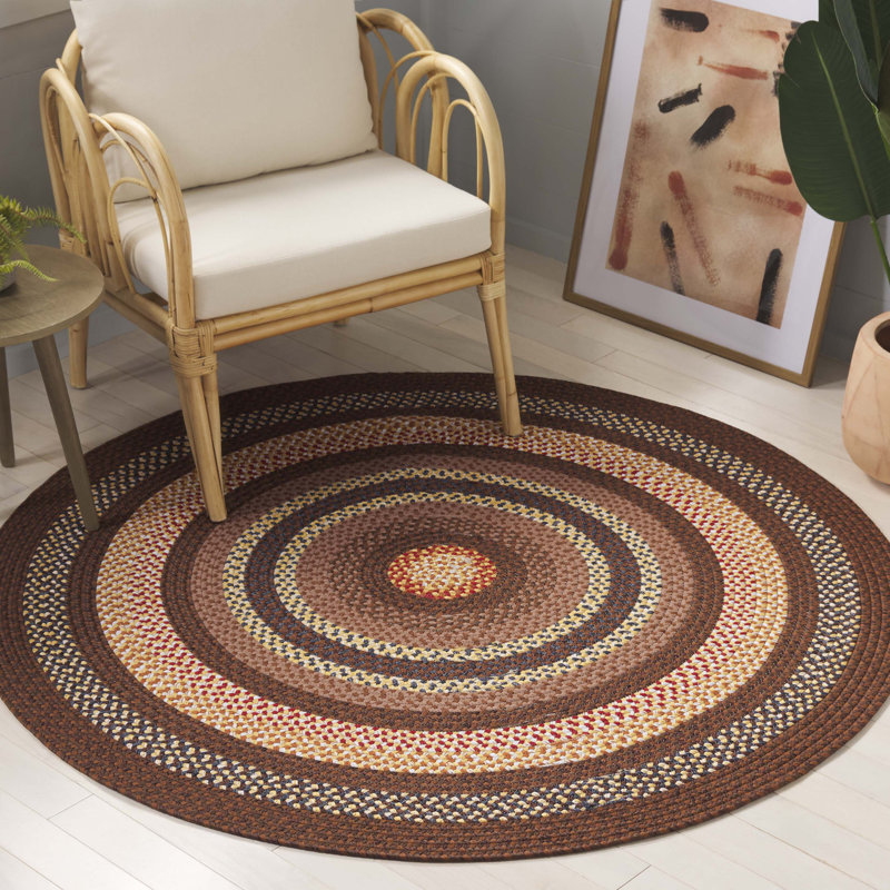 Tapis intérieur / extérieur Ceaira Performance, Rond 5 pi