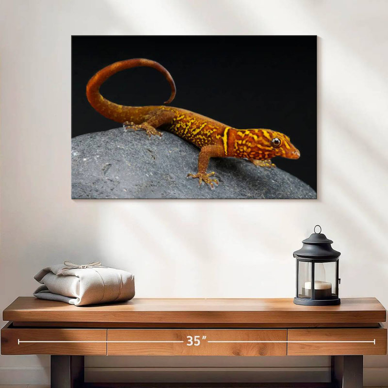 Brampt Gecko, 16'' H x 24'' W