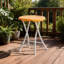 Tabouret pliant, tabouret de bar pliable de 18 pouces sans dossier-1592162780