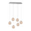 Luminaire suspendu sphère 6 lumières Tietjen-1030678817