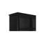Armoire haute en métal Henry - noir