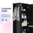 Bathroom Storage - Black Hook And Adjustable Shelf Sorted Freestanding