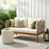 Beige Rope/Teak Frame selected