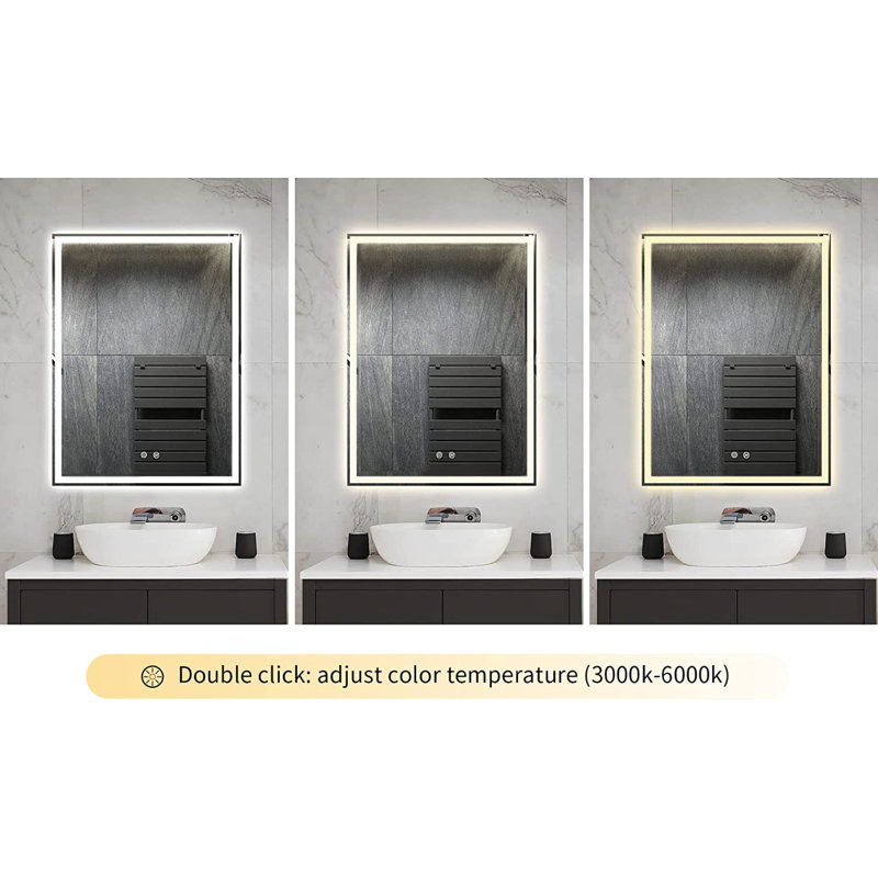 Miroir de salle de bain Clybourn, 48 po x 36 po