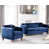 Velours bleu foncé