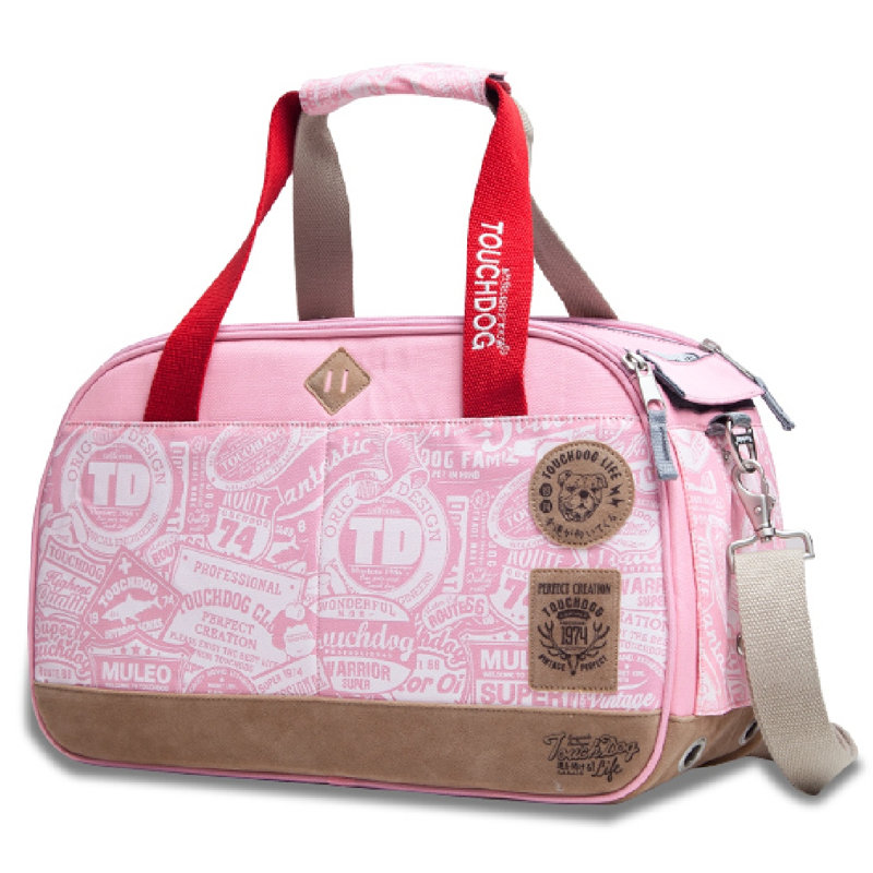 Transporteur d'animaux de compagnie Touchdog, Rose