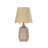 Kokenos Ceramic Table Lamp With Scallop Shade-1774942371