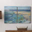 Breakwater - Ensemble de 2 reproductions sur toiles tendues-124546667