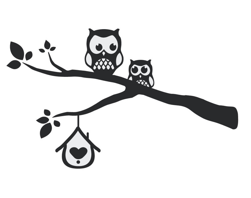 Non-Wall Damaging Wall Decal, 39" H x 65" W x 0.01" D, Black